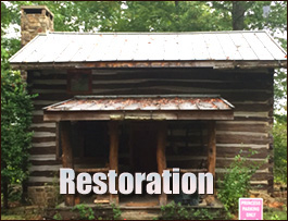 Historic Log Cabin Restoration  Fredericktown, Ohio